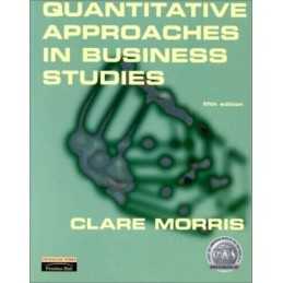 Quantitative Approaches in Business Studies, 5t... by Morris, Dr Clare Paperback