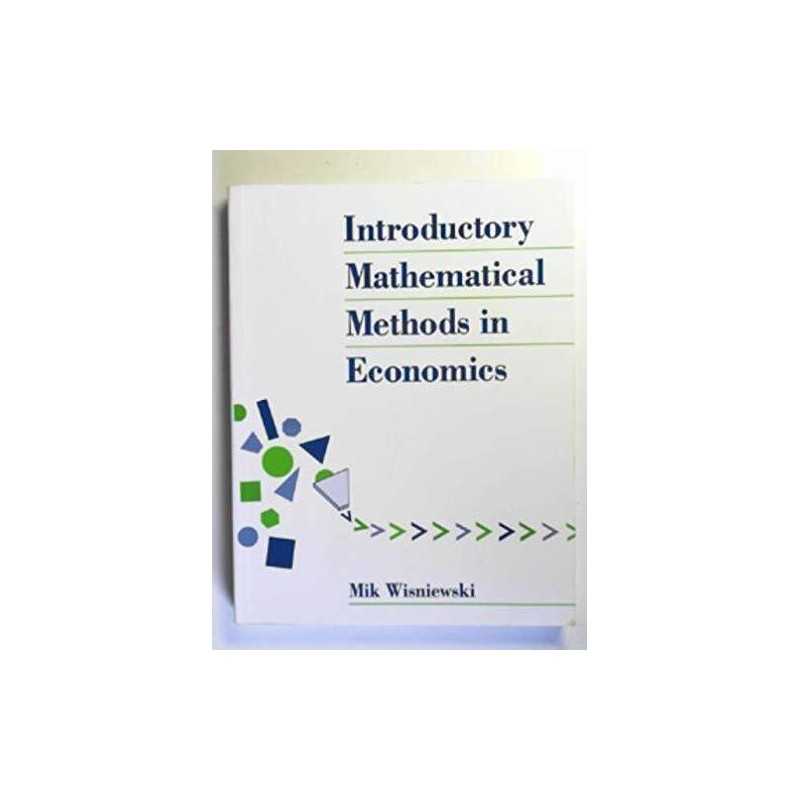 Introductory Mathematical Methods in Economics by Wisniewski, Mik Paperback The