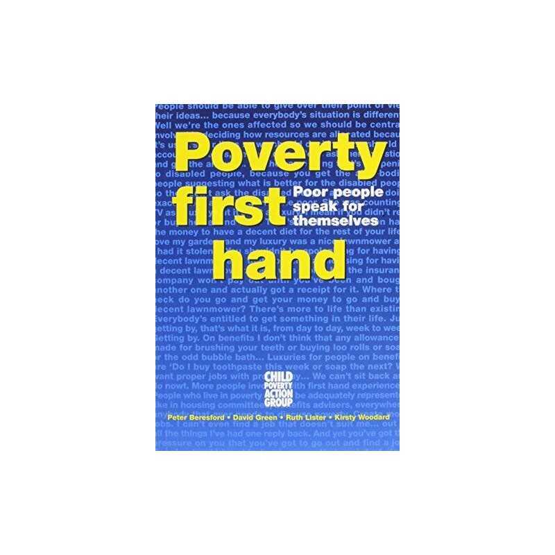 Poverty First Hand!: Poor People Speak for Them... by Woodward, Kirsty Paperback