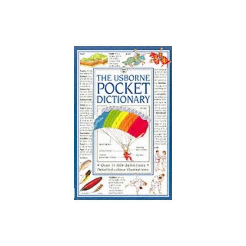 Usborne Pocket Dictionary (Illustrated dictiona... by Bingham, Jane M. Paperback