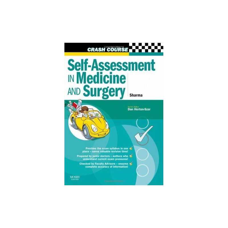Crash Course: Self-Assessment in Medicine and Surger... by Neel Sharma Paperback