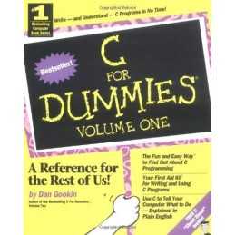 C For Dummies: v.1: Vol 1 by Gookin, Dan Paperback Book