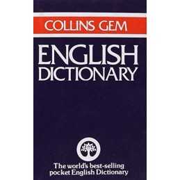 English Dictionary (Gem Dictionaries) by LTD, COLLINS SONS & CO. Paperback Book