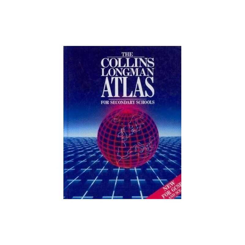 Collins-Longman Atlas for Secondary Schools Hardback Book