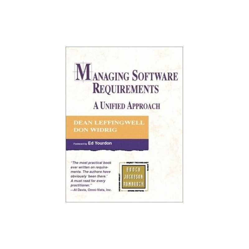 Managing Software Requirements: A Unified Approach (O... by Widrig, Don Hardback