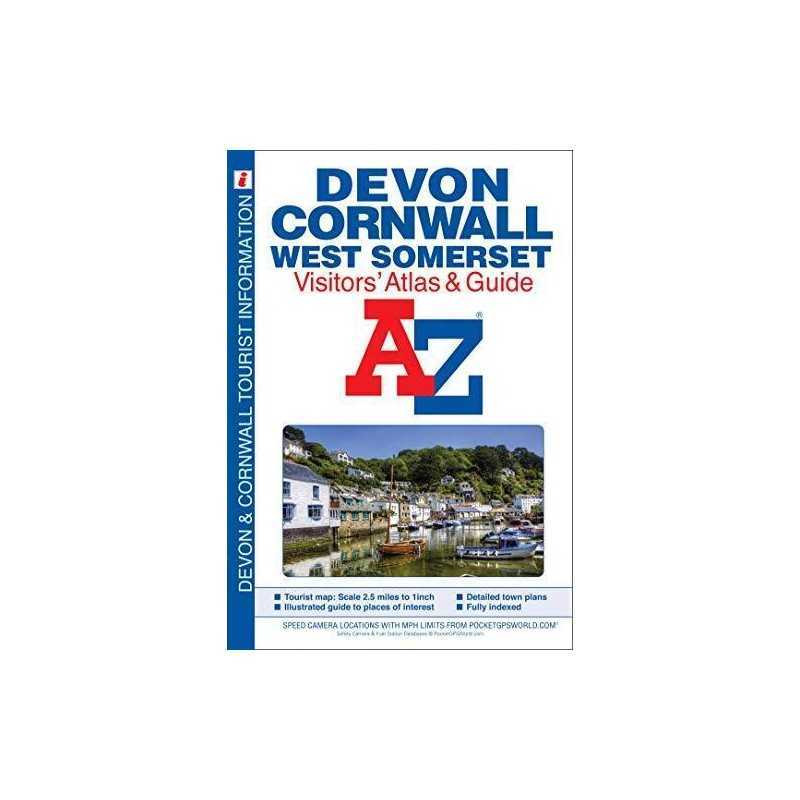 Devon, Cornwall & West Somerset Visitors A... by Geographers A-Z Map Paperback