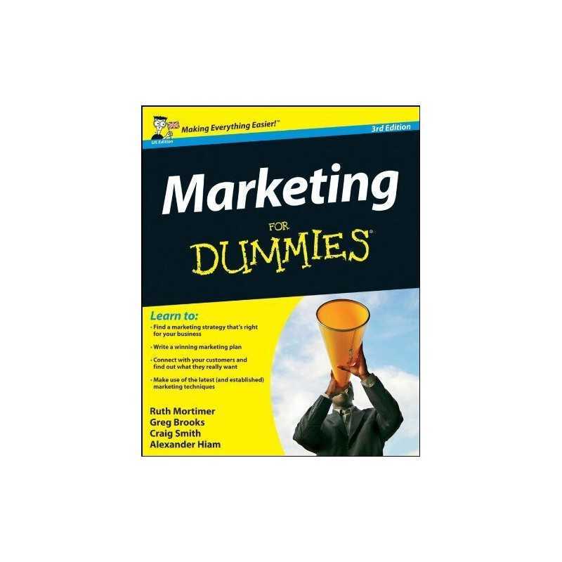 Marketing For Dummies, 3rd Edition, UK Edition by Hiam, Alexander Book