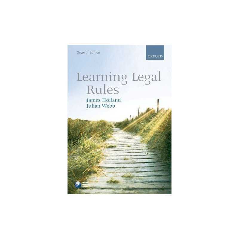 Learning Legal Rules by Webb, Julian Paperback Book
