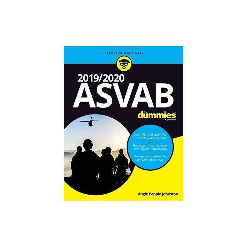 2019 / 2020 ASVAB For Dummies, Papple Johnston, Angie