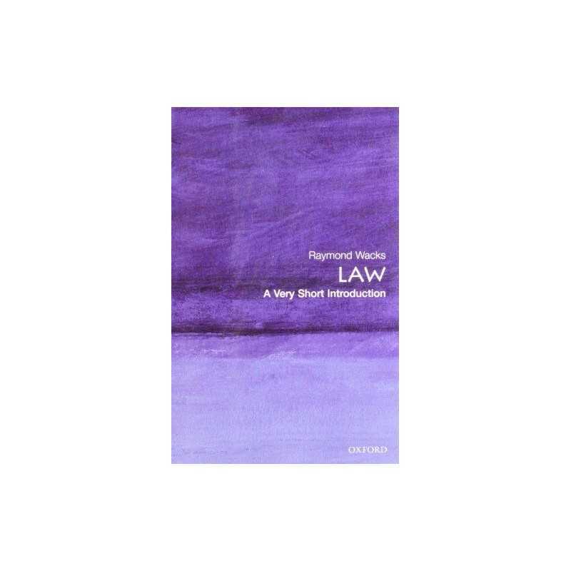 Law: A Very Short Introduction (Very Short Introd... by Wacks, Raymond Paperback