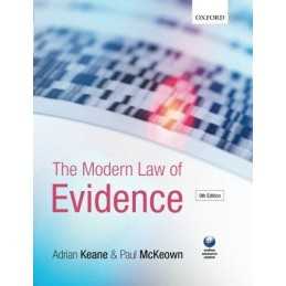 The Modern Law of Evidence by Keane, Adrian Book