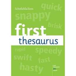 First Thesaurus: KS1/KS2, Ages 5-9 by Schofield & Sims Paperback Book