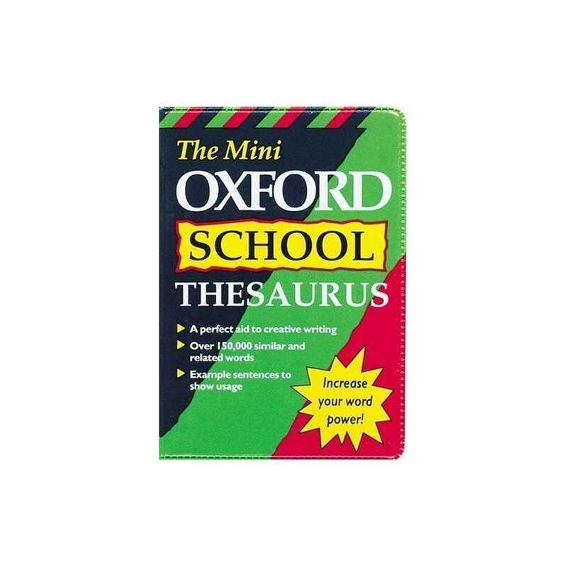 MINI OXFORD SCHOOL THESAURUS (Dictionary) Paperback Book