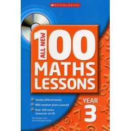 All New 100 Maths Lessons Year 3 by Montague-Smith, Ann Mixed media product The