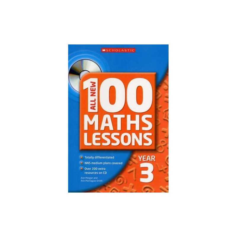 All New 100 Maths Lessons Year 3 by Montague-Smith, Ann Mixed media product The