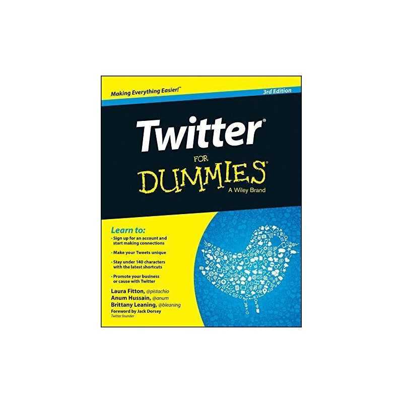 Twitter For Dummies (For Dummies Series) by Leaning, Brittany Book
