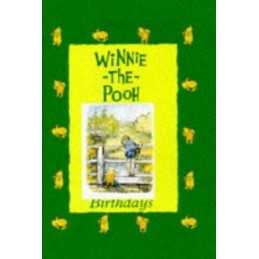 Winnie the Pooh Birthday Book Record book Book