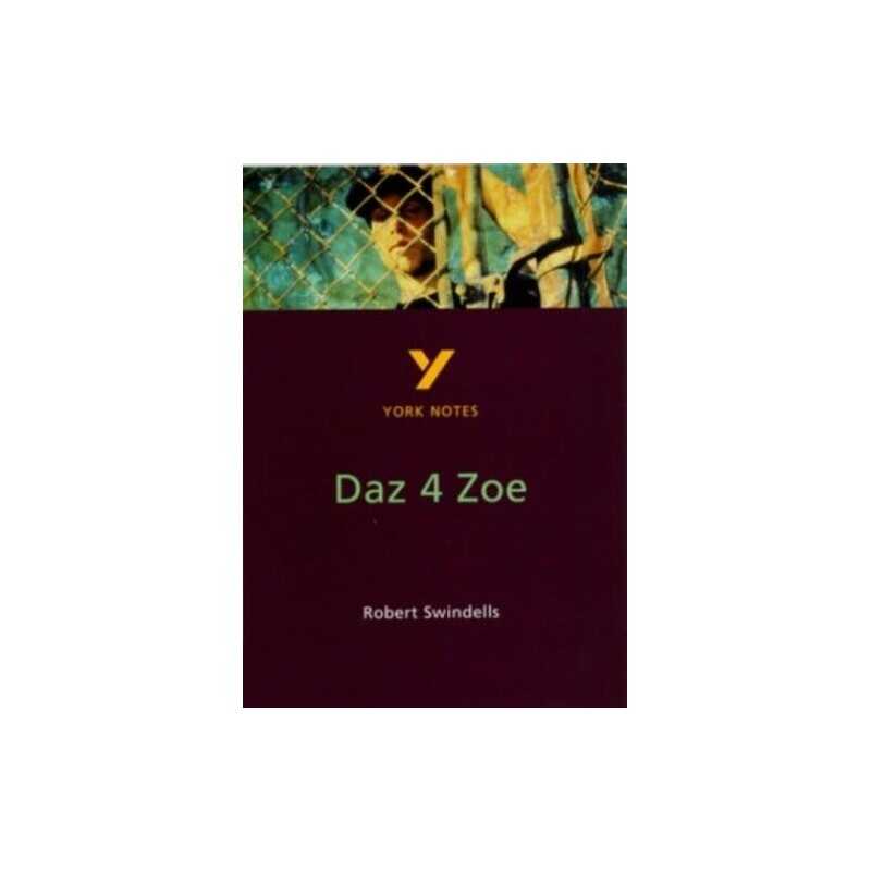 Daz 4 Zoe (York Notes) by Shipley, Jay Paperback Book