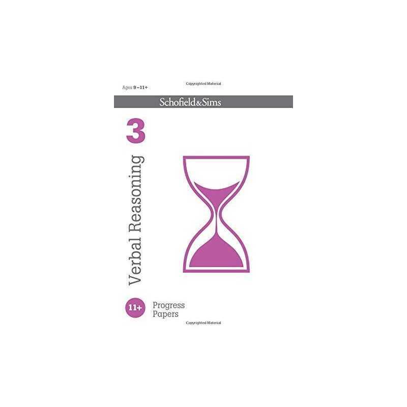 Progress Papers in Verbal Reasoning 3: 11+ Verbal Reasoning,... by Patrick Berry
