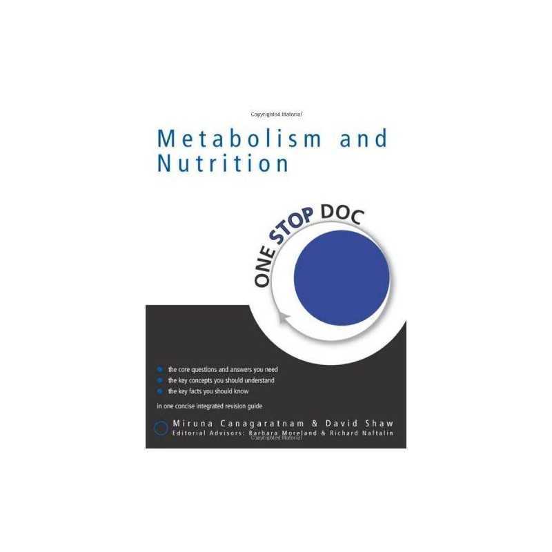 One Stop Doc Metabolism & Nutrition by Canagaratnam, Miruna Paperback Book The