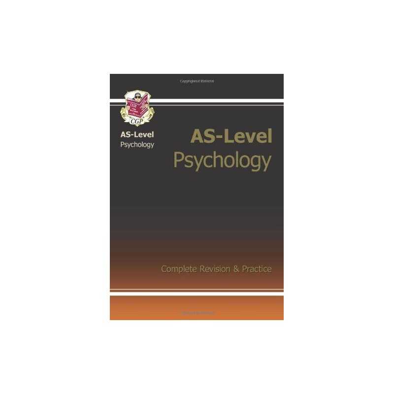 AS-Level Psychology Complete Revision & Practice (As R... by CGP Books Paperback