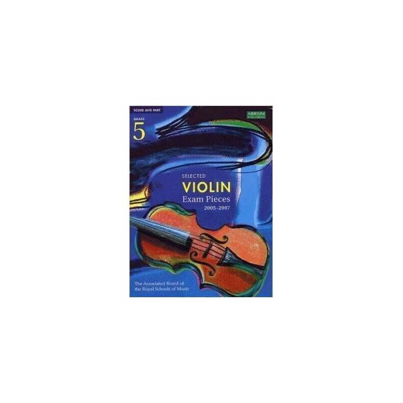 Grade 5 (Selected Violin Exam Pieces 2005-2007) Paperback Book  Fast