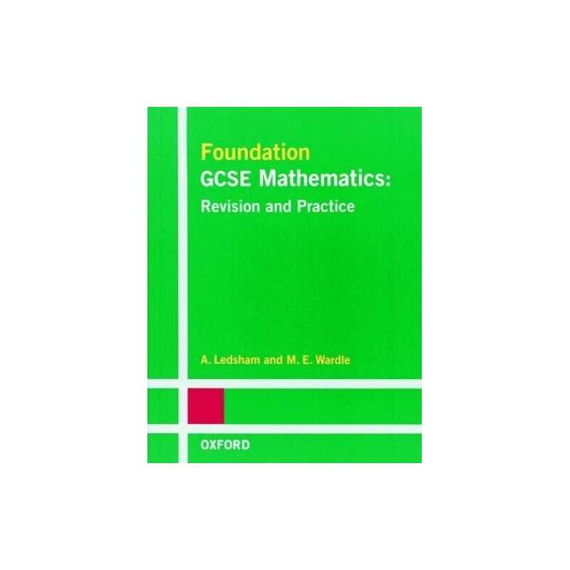 Foundation GCSE Mathematics: Revision and Practice by Wardle, M.E. Paperback The