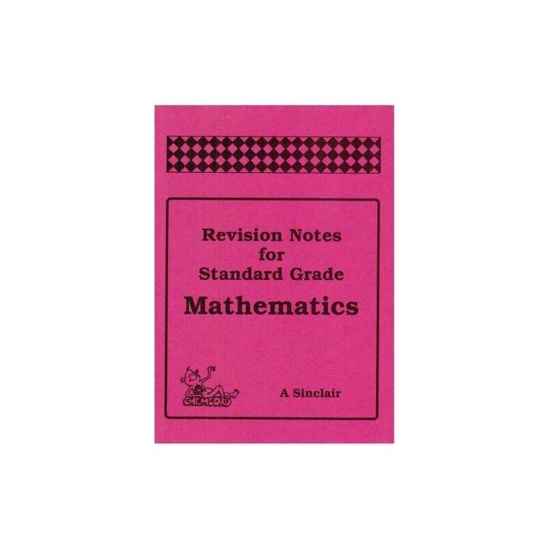 Revision Notes for Standard Grade Mathematics by Sinclair, Andrew Paperback The