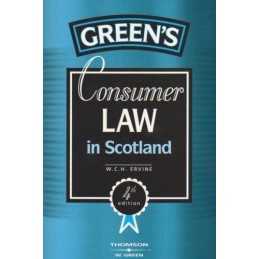Consumer Law in Scotland by W C H Ervine Paperback Book