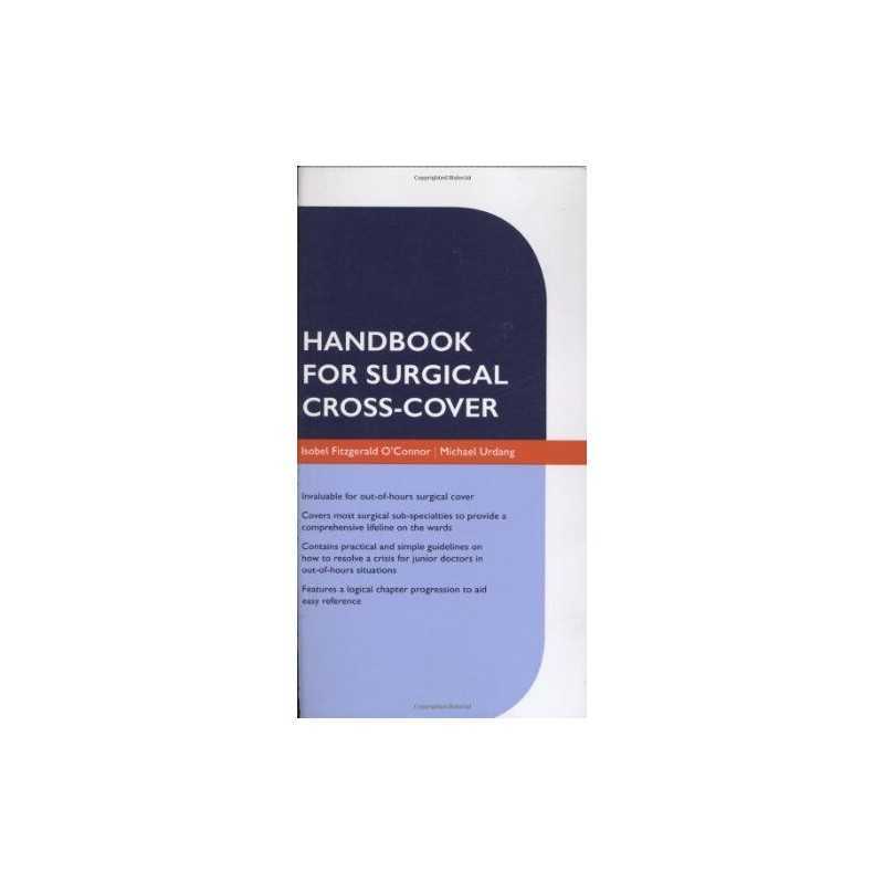 Handbook for Surgical Cross-Cover by Isobel Fitzgerald OConnor Paperback Book