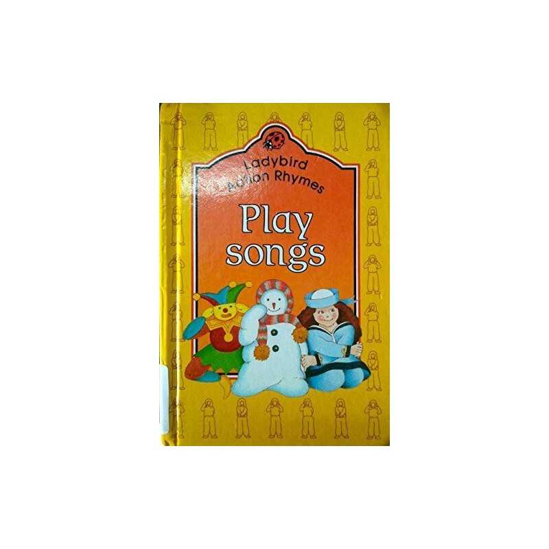 Play Songs (Ladybird Action Rhyme Books) by Helen Finnigan Hardback Book The