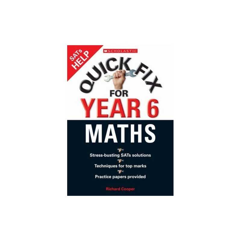 Quick Fix for Year Six Maths (Quick Fix for Year... by Cooper, Richard Paperback