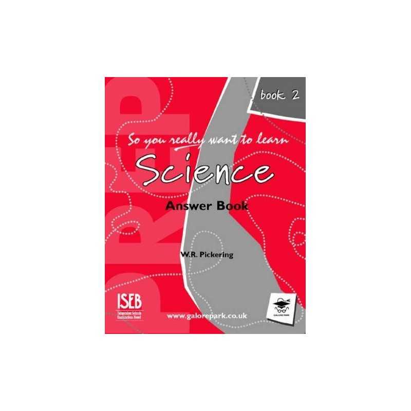 So You Really Want to Learn Science Book 2: Answe... by W.R. Pickering Paperback