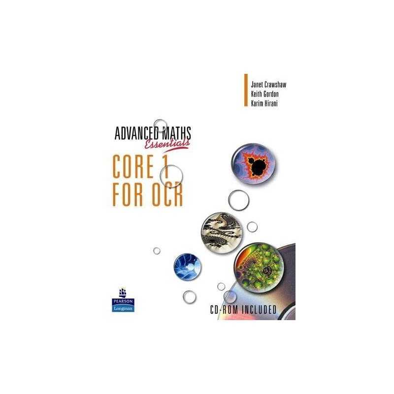 A Level Maths Essentials Core 1 for OCR ... by Hirani, Karim Mixed media product