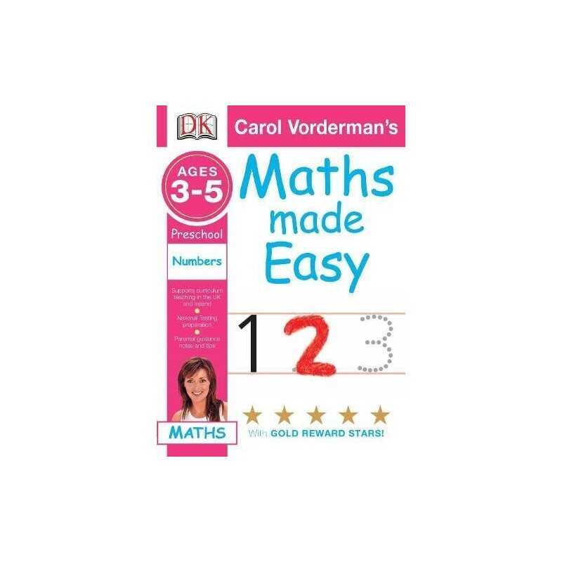 Maths Made Easy Numbers Preschool Ages 3-5 (Car... by Vorderman, Carol Paperback