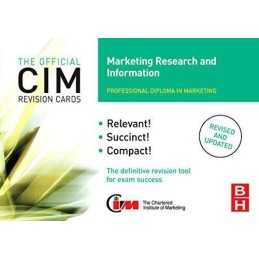 CIM Revision Cards Marketing Researc..., Williams, John