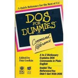DOS for Dummies(r) Command Reference by Greg Paperback Book
