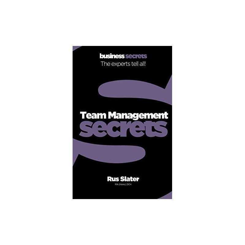 Collins Business Secrets - Team Management by Rus Slater Paperback Book The