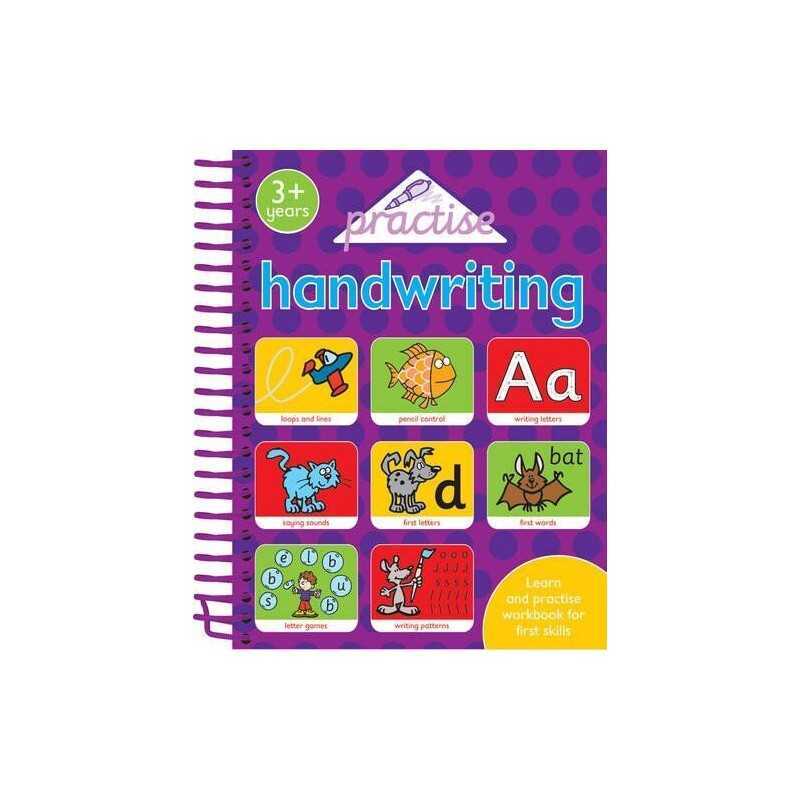 4 IN 1 SPIRALS: HANDWRITING 3+ (Practise) by Nina Filipek Spiral bound Book The