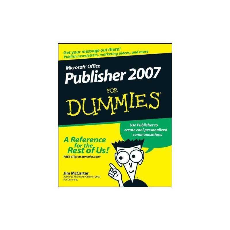 MS Off Publisher 2007 For Dummies by Mccarter, Jim Paperback Book  Fast