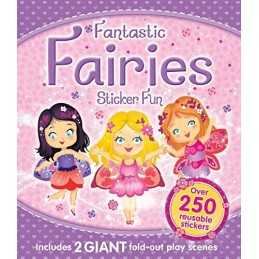 Fantastic Fairies Sticker Fun: Includes 2 Giant Fold-Out P... by Igloo Books Ltd
