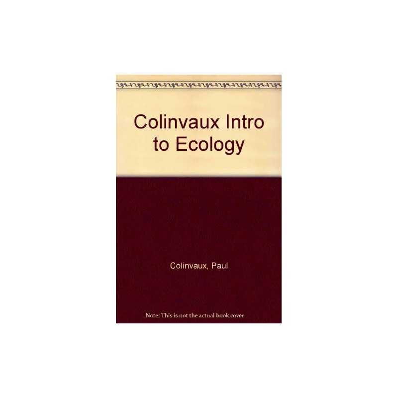 Introduction to Ecology by Colinvaux, Paul Hardback Book
