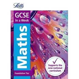 GCSE 9-1 Maths Foundation In a Week (Letts GCSE 9-1 Revision S... by Mapp, Fiona