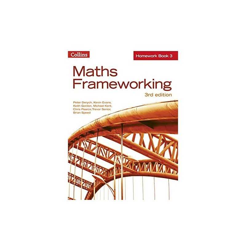 KS3 Maths Homework Book 3 (Maths Frameworking) by Speed, Brian Book
