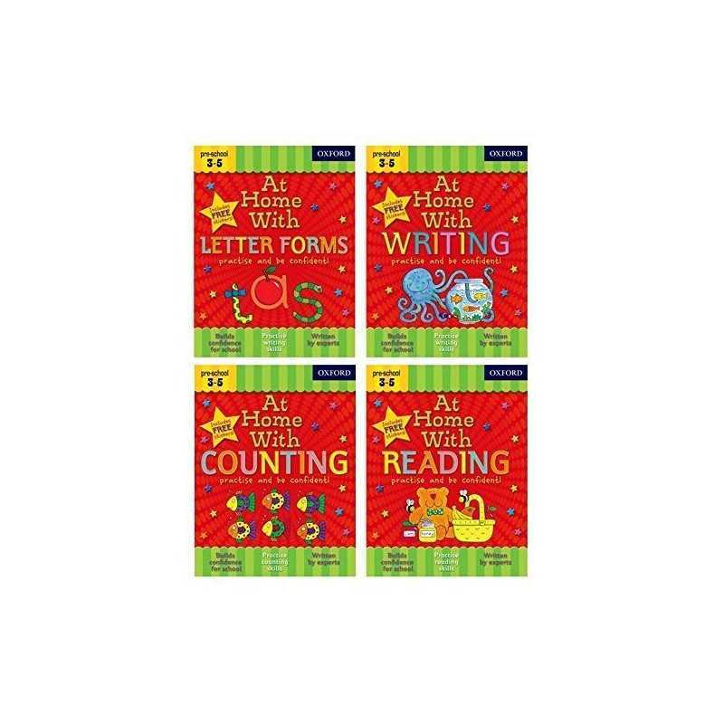 At Home With Reading and Writing Skills Pack (Ages 3-5) by Ackland, Jenny Book