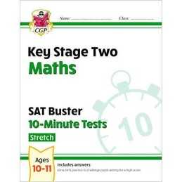 KS2 Maths SAT Buster 10-Minute Tests - Stretch (for the 2022 tes... by CGP Books