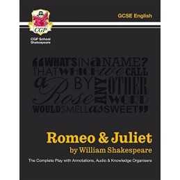 Grade 9-1 GCSE English Romeo and Juliet - The Complete... by CGP Books Paperback