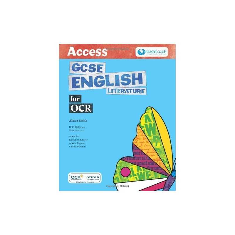 Access GCSE English Literature for OC..., Smith, Alison