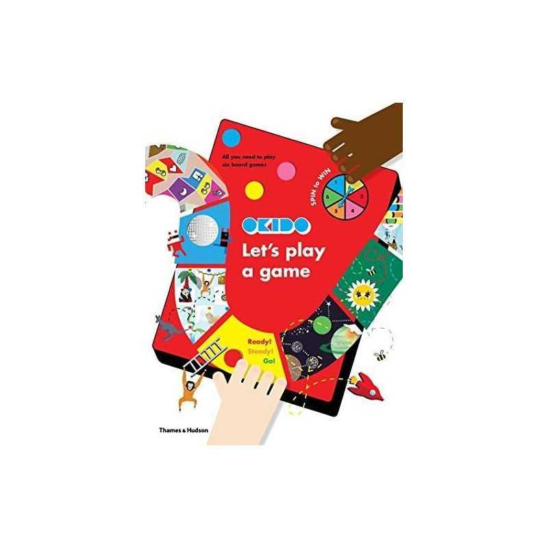 Lets Play a Game: All you need to play six board games by OKIDO Book