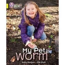 My Pet Worm: Band 03/Yellow (Collins Big Cat) by Morgan, Sally Book